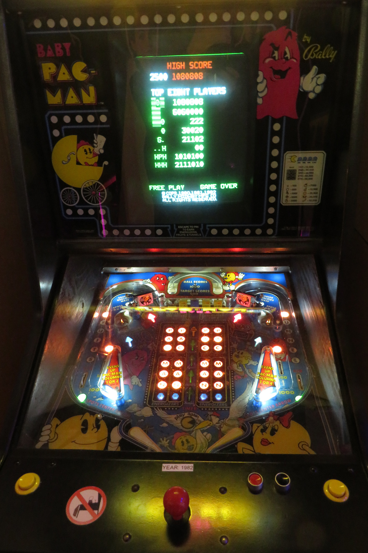 Baby Pac-Man — BallyFA