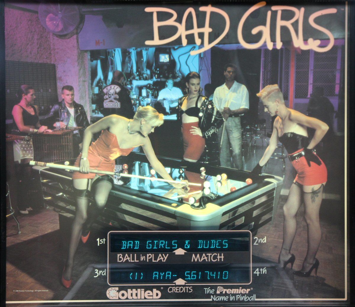 Bad Girls — Pack: Renovation Gottlieb System80/A/B